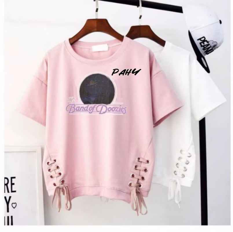 New Short-Sleeved T-Shirt for Women 2025  Korean Style New Loose Women'S White Top Women'S Trendy